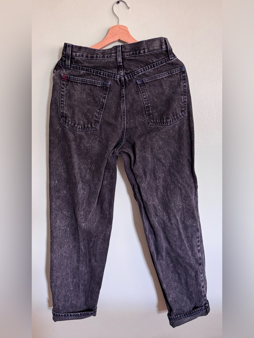 BDG Black Straight Slim Jeans - Picture 2 of 13